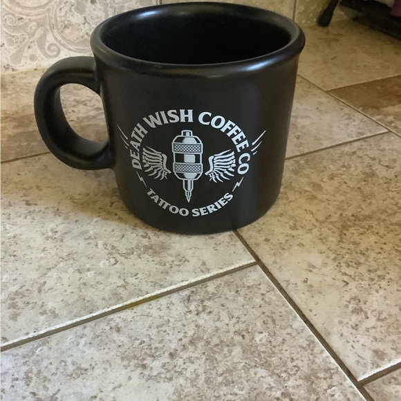 Death Wish Tattoo Series “Beans on the Brain” Mug - Picture 2 of 3
